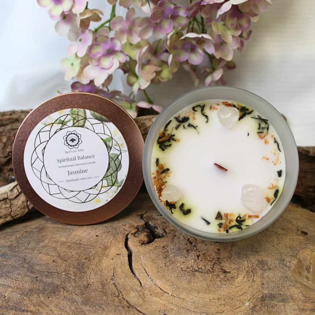 Licht & balans: waarom een edelsteen geurkaars precies is wat je nu nodig hebt