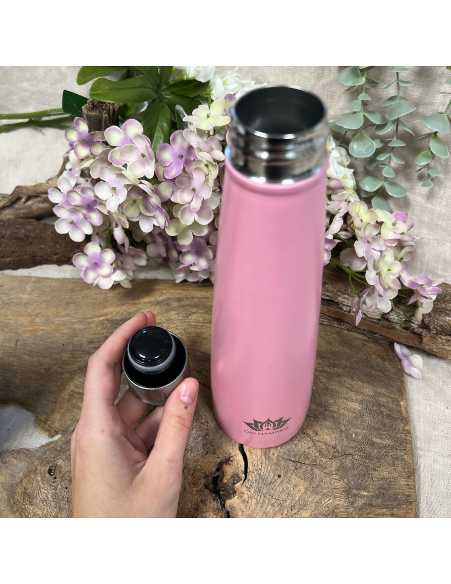 Image for drinkfles-thermosfles-klein-roze-mat-om-namaste-rvs_3.jpg