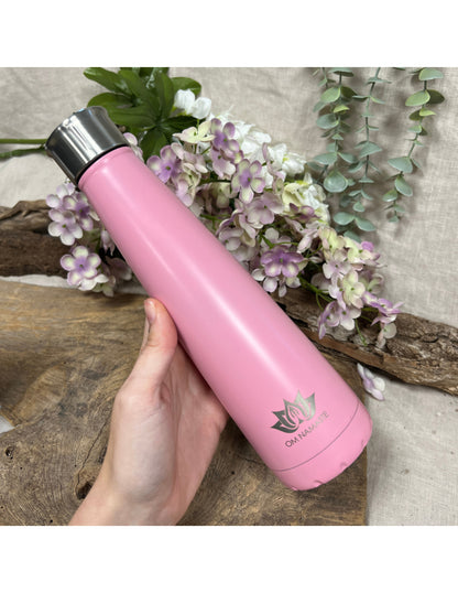 Image for drinkfles-thermosfles-klein-roze-mat-om-namaste-rvs_1.jpg