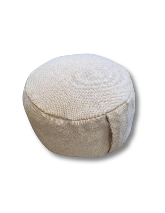 Image for yogastyles-design-meditatiekussen-zitkussen-rond-creme-jute-look.jpg