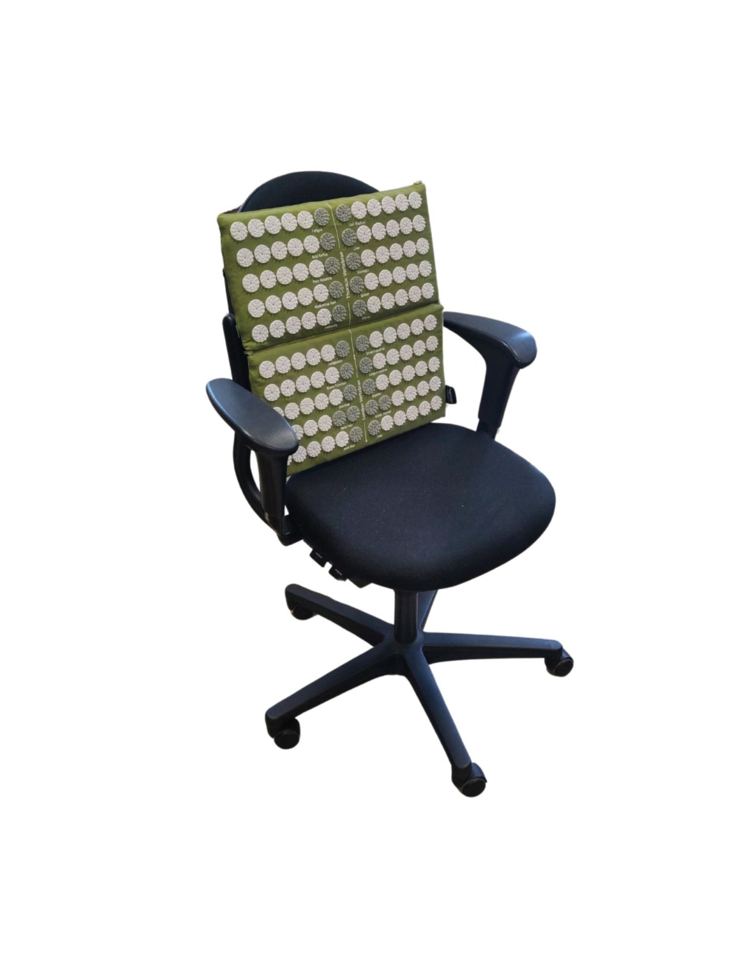 YogaStyles Spijkermat 3-Fold / Acupressuur mat olijfgroen