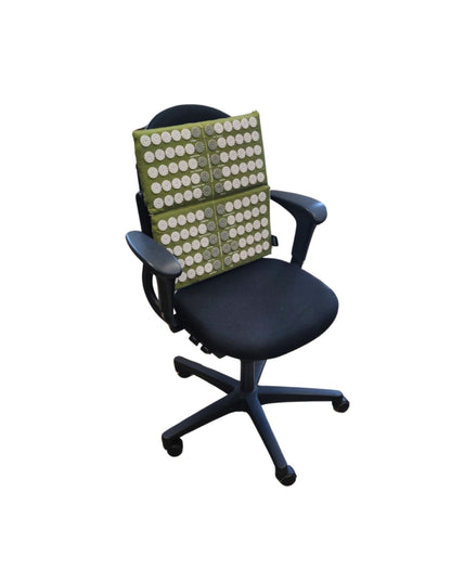 YogaStyles Spijkermat 3-Fold / Acupressuur mat olijfgroen