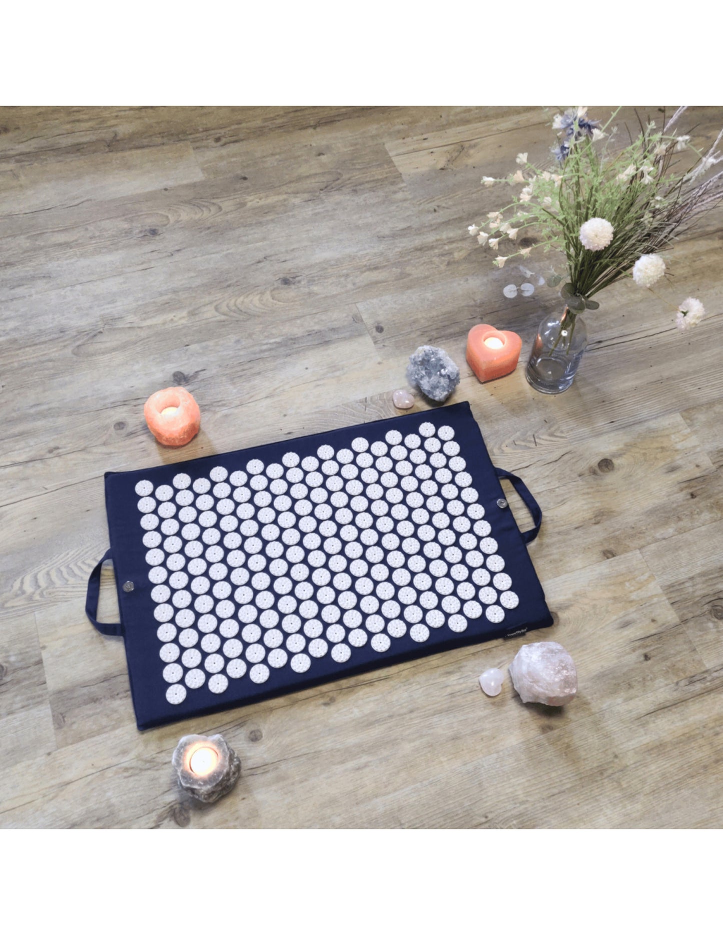 YogaStyles Spijkermat / Acupressuur mat donkerblauw