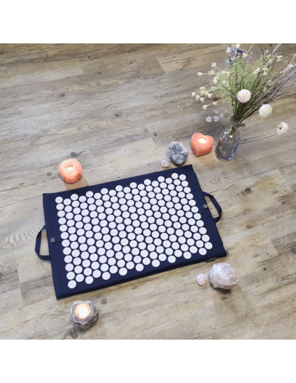 YogaStyles Spijkermat / Acupressuur mat donkerblauw
